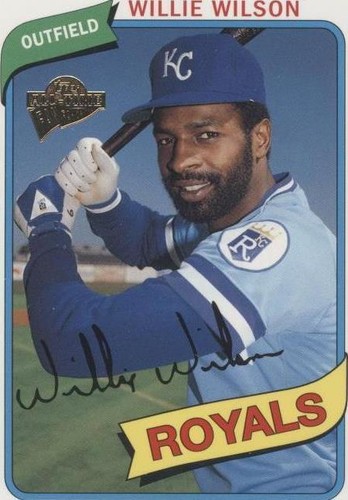 2003 Topps All-Time Fan Favorites - Willie Wilson #71