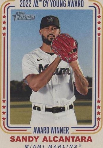 2023 Topps Heritage High Number - Sandy Alcantara #AW-3
