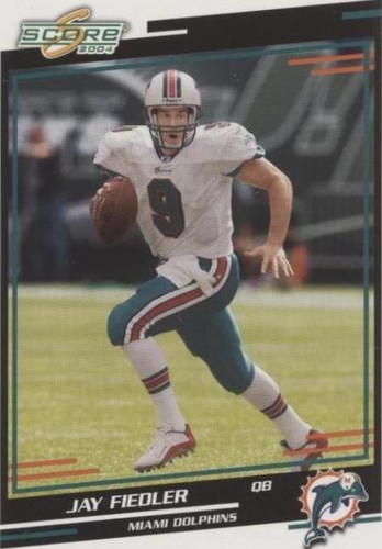 2004 Score Jay Fiedler #173