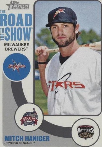 2014 Topps Heritage Minor League Edition - Mitch Haniger #RTTS-MH