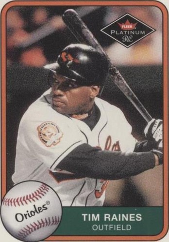 2001 Fleer Platinum - Tim Raines #308
