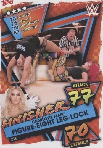 2021 Topps WWE Slam Attax - Charlotte #215