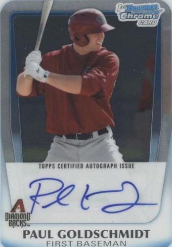 2011 Bowman - Paul Goldschmidt #BCP99