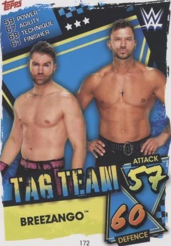 2021 Topps WWE Slam Attax - Breezango #172