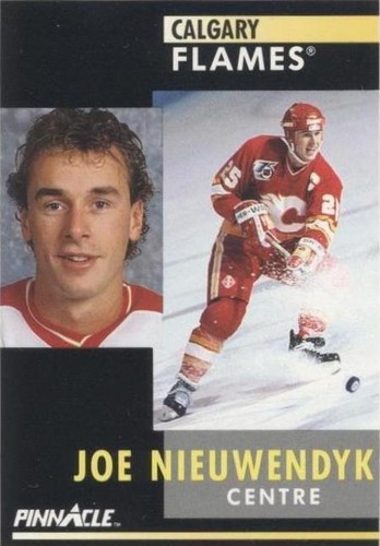 1991-92 Pinnacle French - Joe Nieuwendyk #54