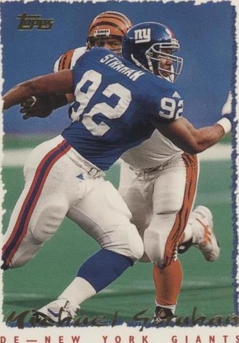 1995 Topps Michael Strahan #168
