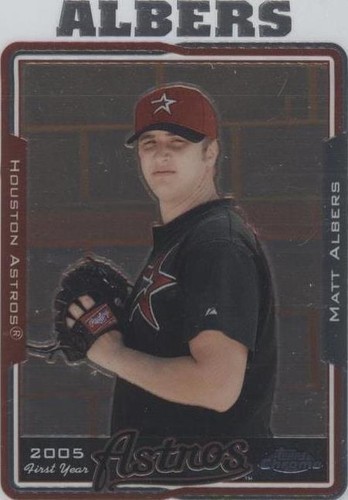 2005 Topps Chrome Update & Highlights - Matt Albers #UH143