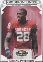 2007 Donruss Threads Adrian Peterson #CGK-11