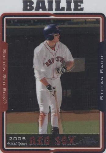 2005 Topps Chrome Update & Highlights - Stefan Bailie #UH157