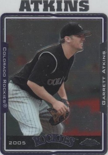 2005 Topps Chrome Update & Highlights - Garrett Atkins #UH38