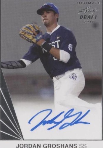 2018 Leaf Ultimate Draft - Jordan Groshans #BA-JG1