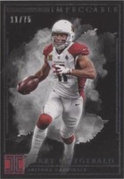2019 Panini Impeccable Larry Fitzgerald #89