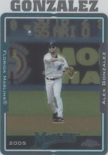 2005 Topps Chrome - Alex Gonzalez #139
