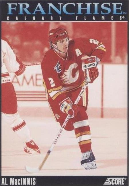 1992-93 Score - Al MacInnis #421