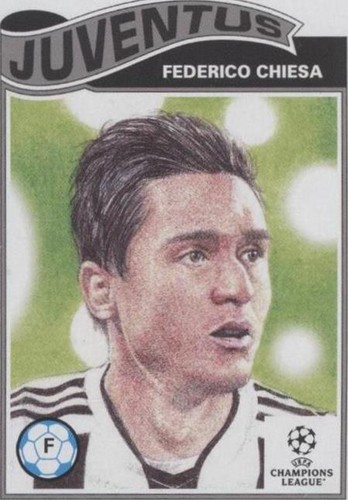 2022 Topps UCL Living Set Federico Chiesa #421