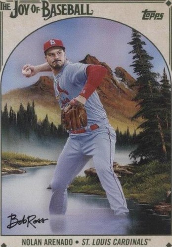 2023 Topps X Bob Ross The Joy of Baseball - Nolan Arenado #9