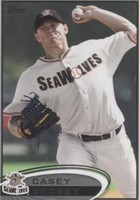 2012 Topps Pro Debut - Casey Crosby #132