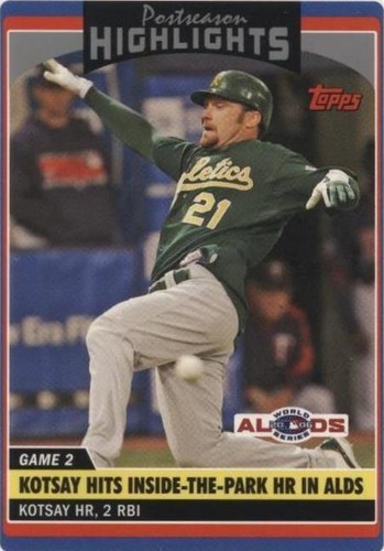 2006 Topps Updates & Highlights - Mark Kotsay #UH182