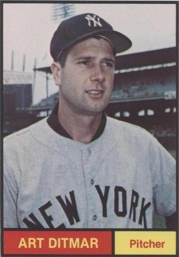 1982 Renata Galasso 1961 World Champions: New York Yankees - Art Ditmar #21