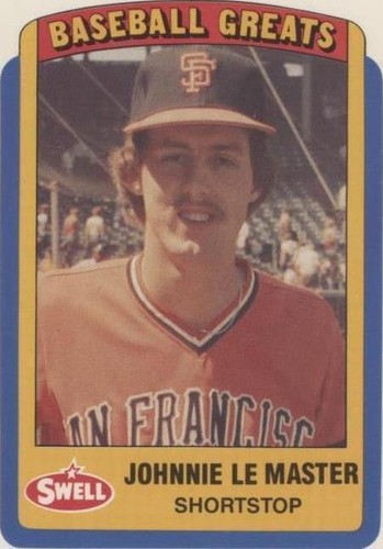 1990 Swell Baseball Greats - Johnnie LeMaster #68