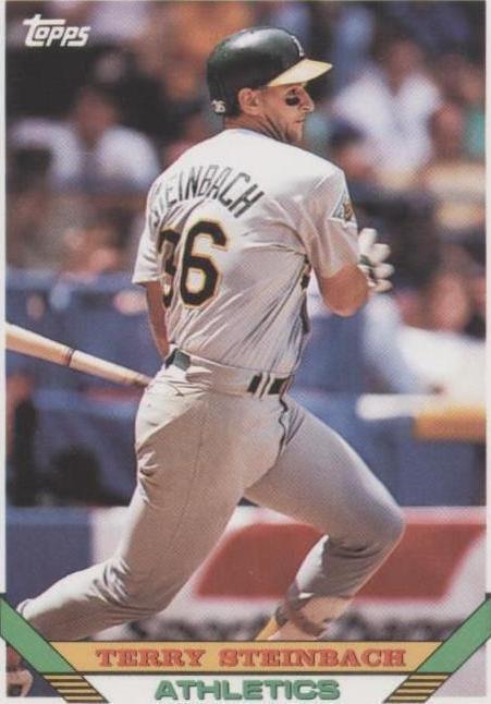 1993 Topps - Terry Steinbach #18