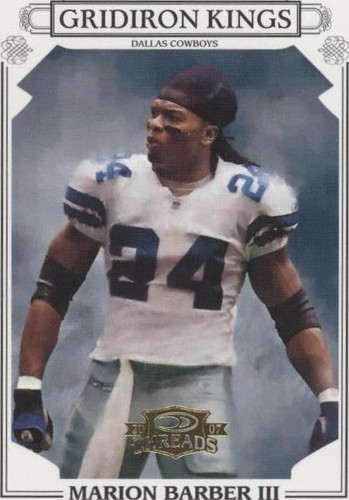 2007 Donruss Threads Marion Barber III #PGK-28