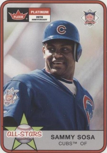 2001 Fleer Platinum - Sammy Sosa #294