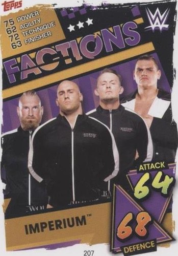 2021 Topps WWE Slam Attax - Imperium #207
