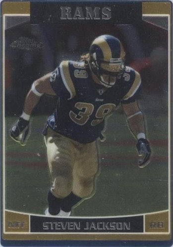2006 Topps Chrome Steven Jackson #143