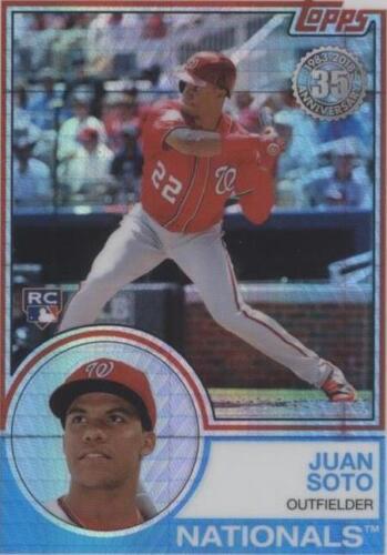 SGC 9 JUAN SOTO 2018 Topps Heritage #THC-502 PURPLE