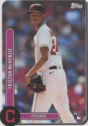 2021 Topps Brooklyn Collection - Triston McKenzie #49