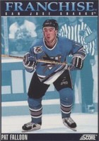 1992-93 Score - Pat Falloon #436