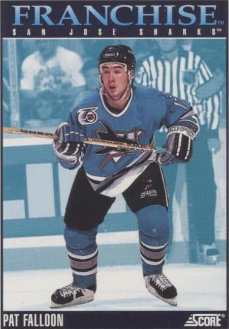 1992-93 Score - Pat Falloon #436