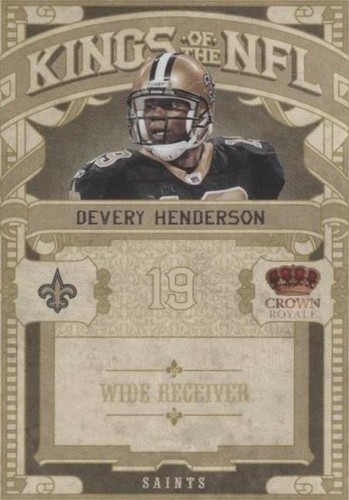 2010 Panini Crown Royale Devery Henderson #16