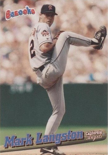 1996 Topps Bazooka - Mark Langston #119