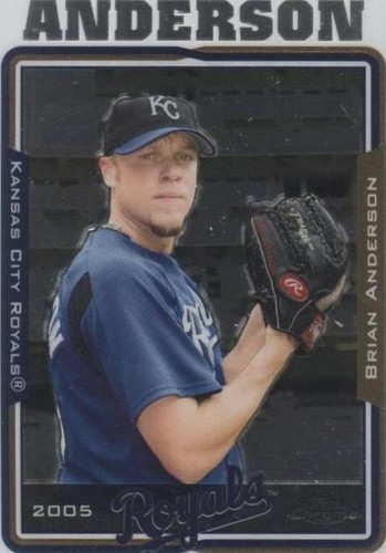 2005 Topps Chrome - Brian Anderson #266
