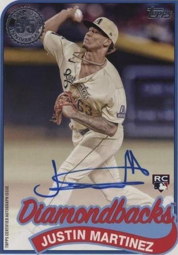 2024 Topps Series 1 - Justin Martinez #89BA-JMAZ