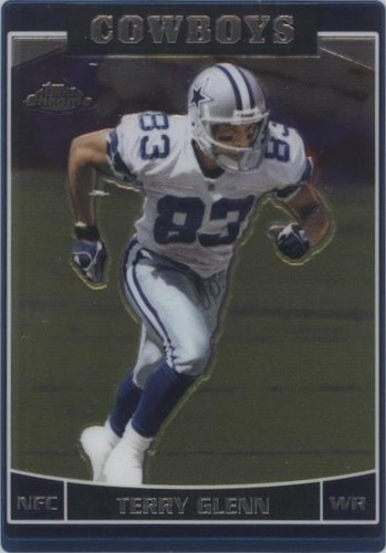 2006 Topps Chrome Terry Glenn #105