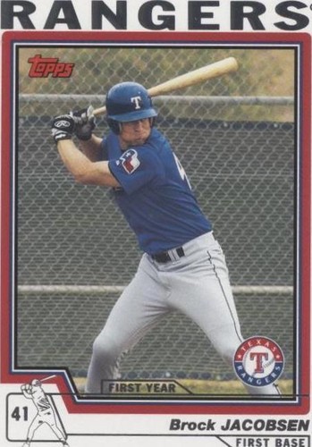 2004 Topps Traded and Rookies - Brock Jacobsen #T138