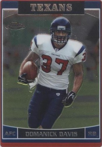 2006 Topps Chrome Domanick Davis #116