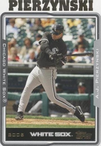 2005 Topps Updates & Highlights - A.J. Pierzynski #UH44