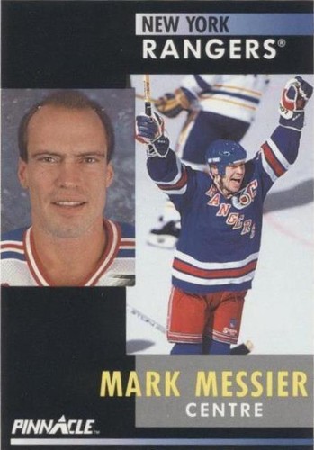 1991-92 Pinnacle French - Mark Messier #50