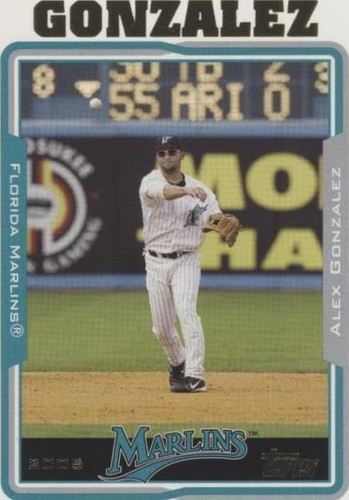 2005 Topps - Alex Gonzalez #139