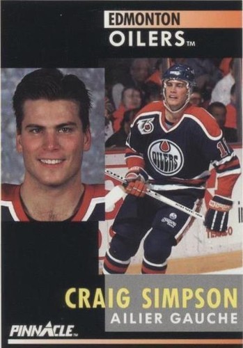 1991-92 Pinnacle French - Craig Simpson #196