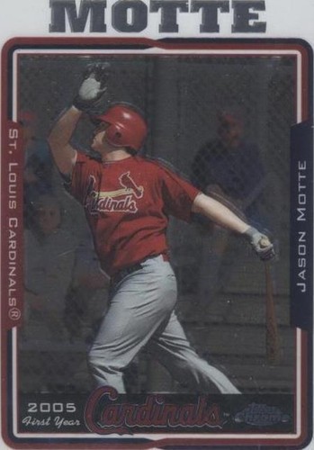 2005 Topps Chrome Update & Highlights - Jason Motte #UH185