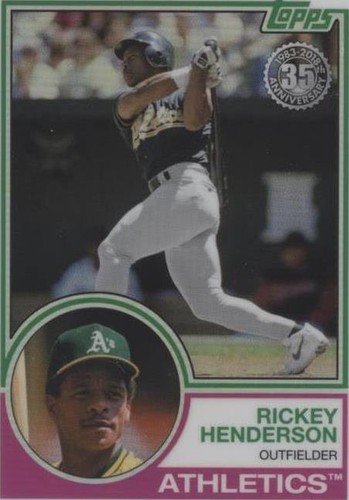 2018 Topps - Rickey Henderson #66
