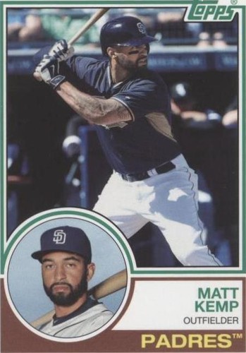 2015 Topps Archives - Matt Kemp #240