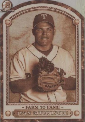 2020 Bowman Chrome - Ivan Rodriguez #FTF-IR