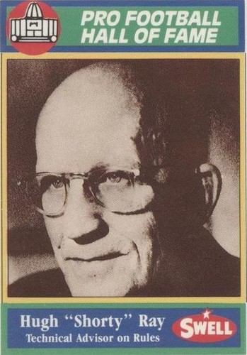 1990 Swell Pro Football Hall of Fame Hugh Ray #73