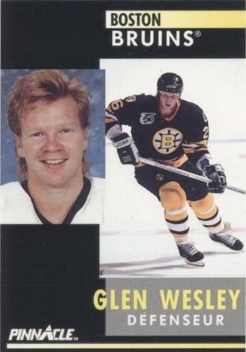 1991-92 Pinnacle French - Glen Wesley #112